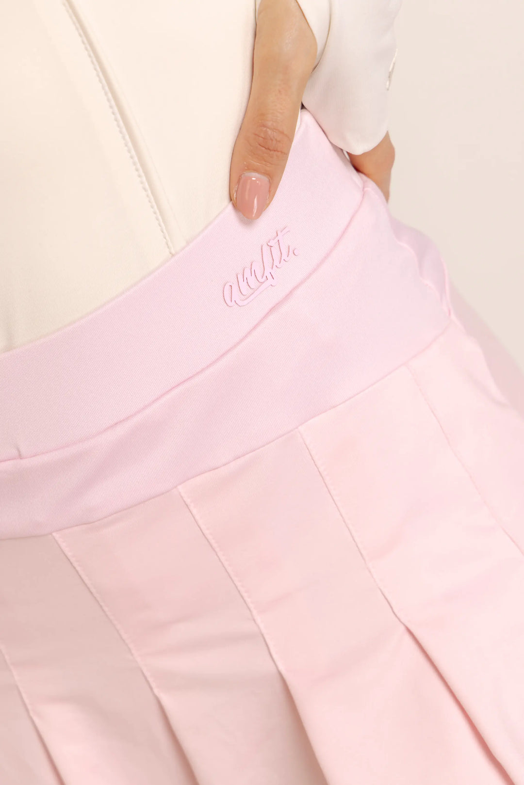 Falda brisa rosa