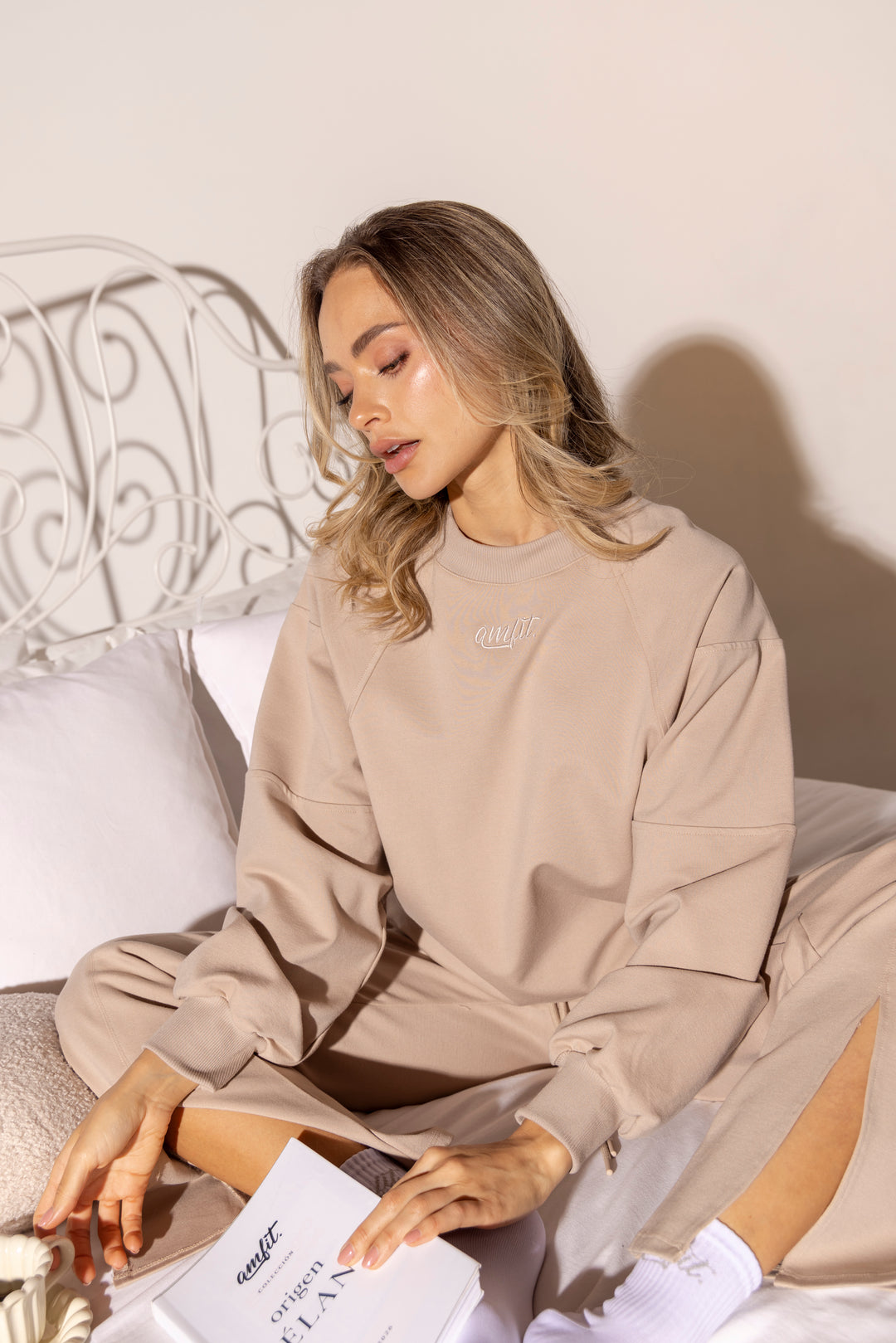 Sweatshirt Aurora camel