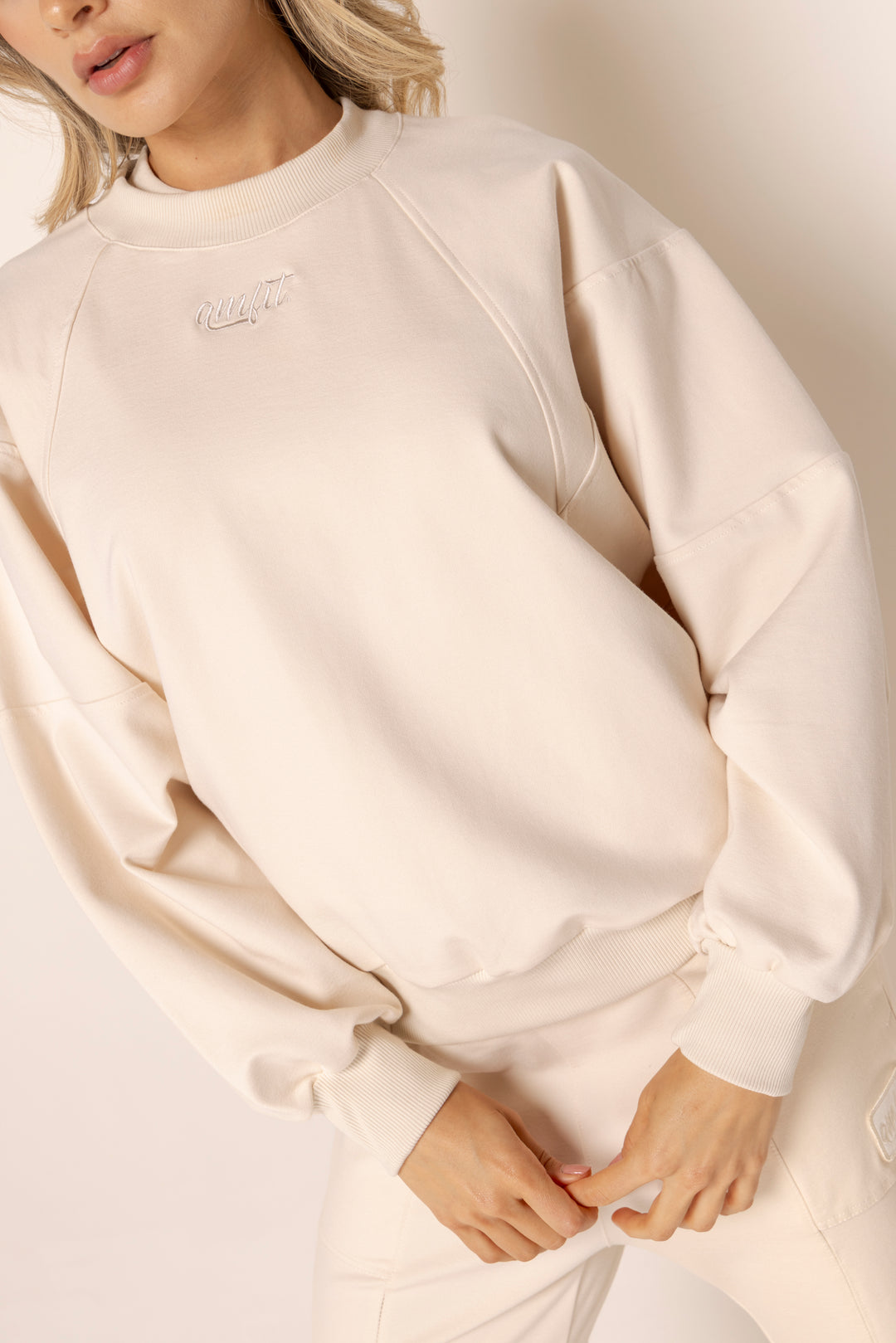 Sweatshirt Aurora marfil