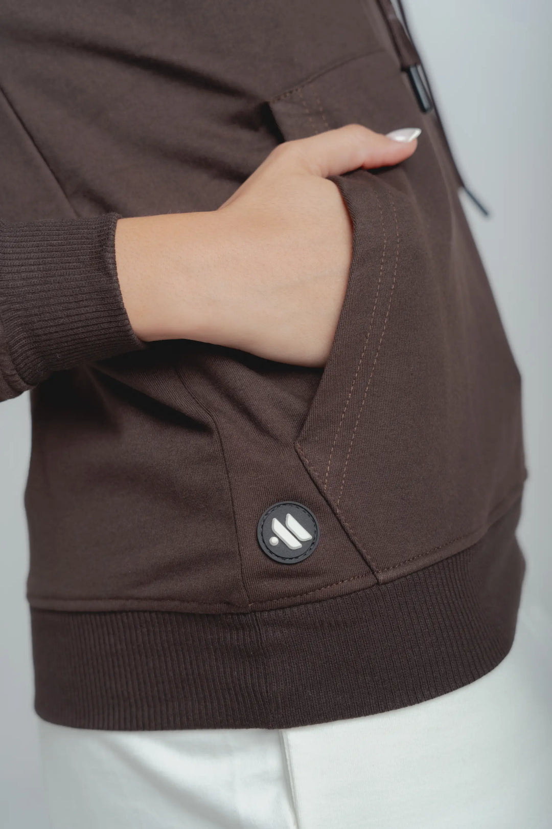 Hoodie chocolate