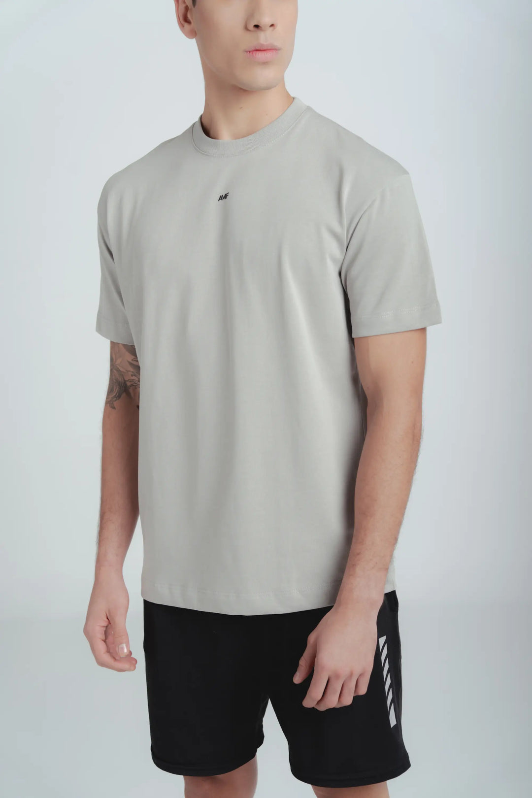 Camiseta gris 250 gr