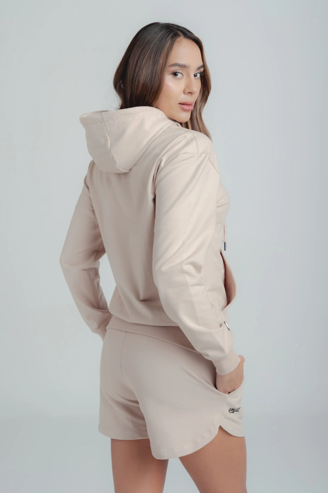 Hoodie camel