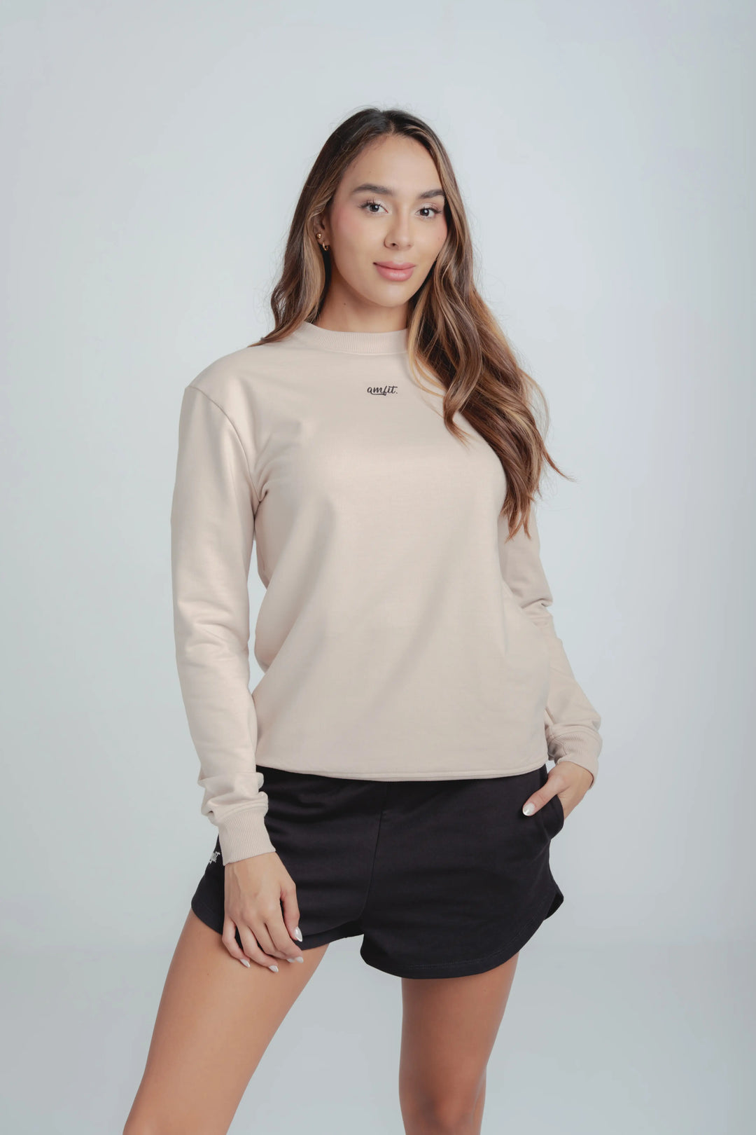 Sweatshirt  camel