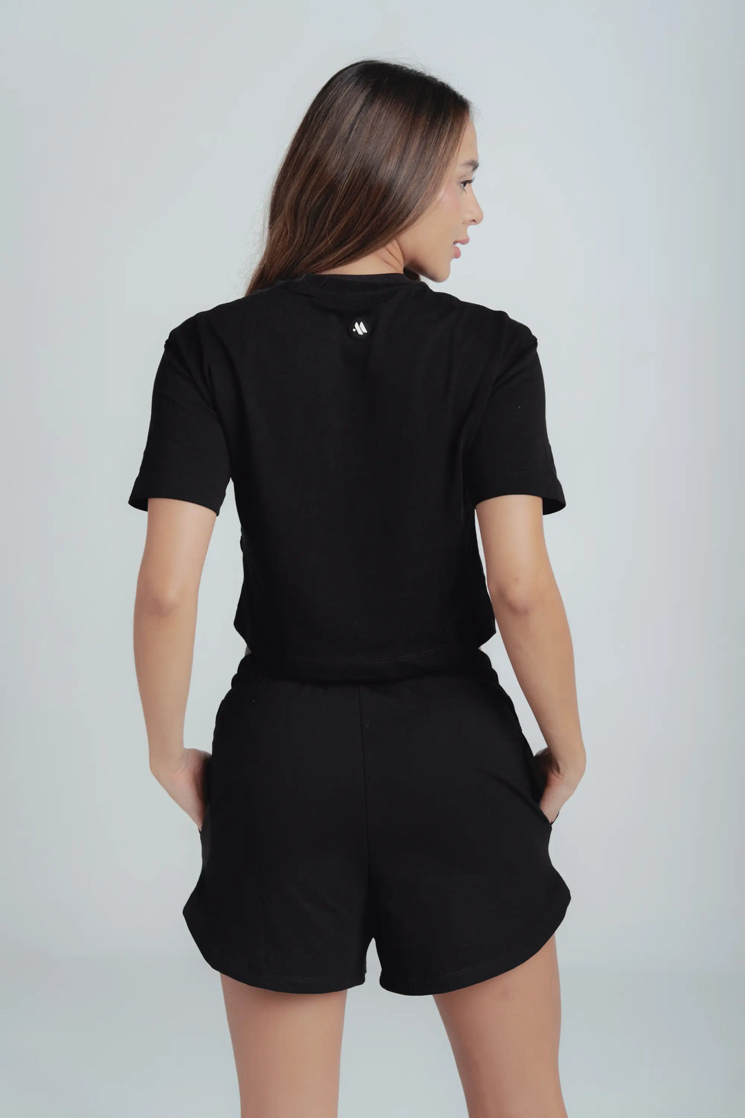 Crop top negro