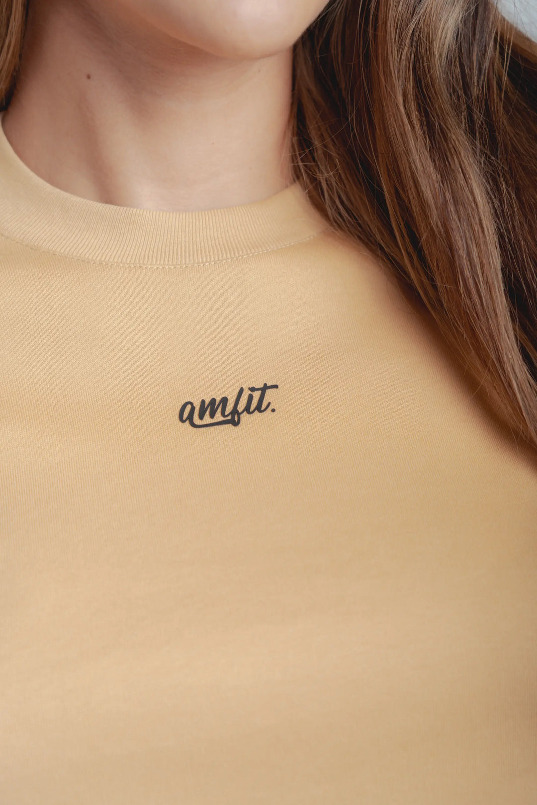 Crop top camel
